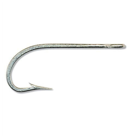 Mustad 34081 O'Shaughnessy Large Ring, Forged Classic Hook - Duratin - 100 Per Pack