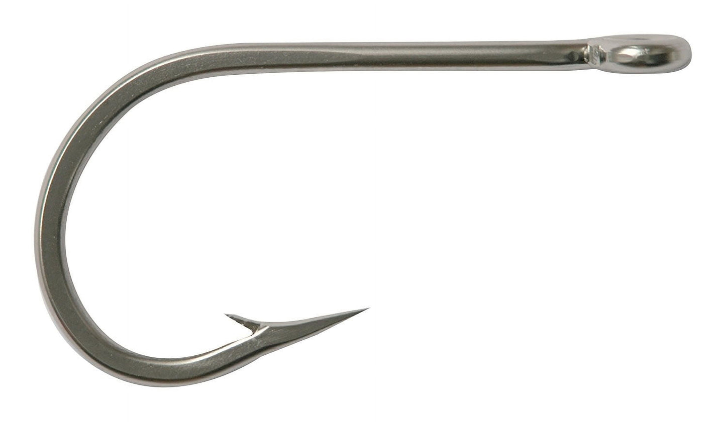 Mustad 7691S Southern & Tuna Hook, Forged, Knife Edge Big Game Hooks - Stainless Steel - 10 Per Pack