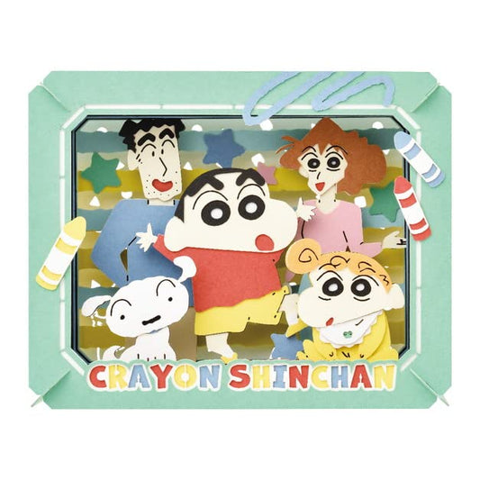 ENSKY Pt-256 Paper Theater Crayon Shin-Chan Nohara Family