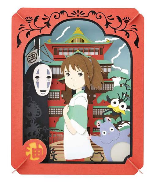 Paper Theater Spirited Away Pt-050N In The Town Of Wonders