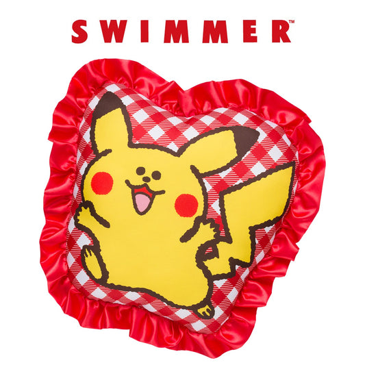 Pokemon Center Original Swimmer Cushion Henteko Cute Pikachu