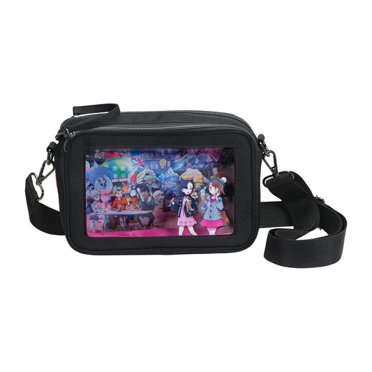 Pokemon Center Original Window Pouch With Shoulder Pokémon Trainers Off Shot! Yuri Marie