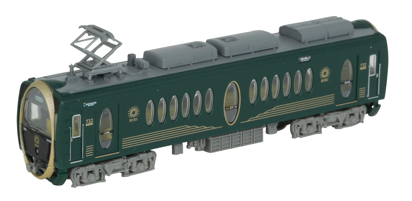 Tomytec Railway Collection Tetsukore Eizan Train Series 700 Japan Sightseeing Train Hiei Diorama Supplies