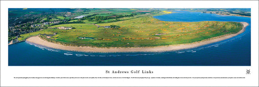 St Andrews Links Inland Golf Aerial Panoramic Picture