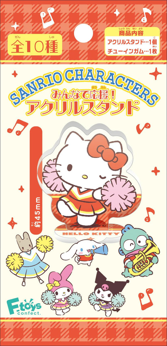 F-Toys Confect Japan Sanrio Characters Acrylic Stand 20Pcs Candy Toys/Gum