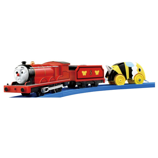 Takara Tomy  Plarail Thomas Ts-14 Plarail James And Honeybee Race  Train Train Toy 3 Years Old And Up Passed Toy Safety Standards St Mark Certified Plarail Takara Tomy