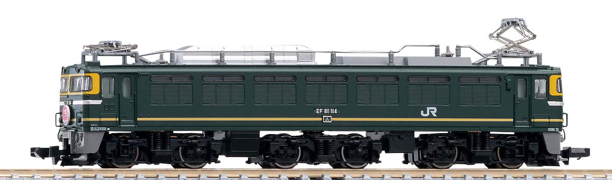 TOMIX  7122 Jnr Electric Locomotive Type Ef81  Twilight Express Color  N Scale