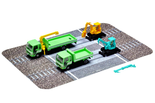 Tomytec Japan Truck Collection Torakore Track & Railroad Vehicle Set C Diorama 319924