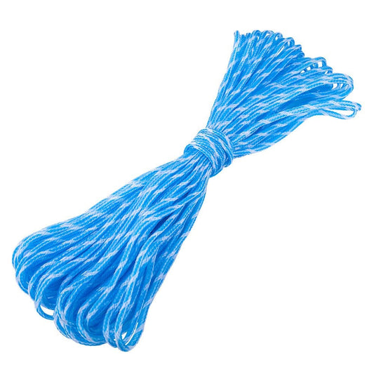 Anglerbasics 100Ft Fishing Rope, Heavy Duty PE Braid Rope for Fishing Net Fish Shrimp Minnow Crayfish Crab Baits Cast Mesh Trap