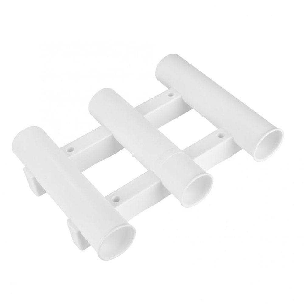 EBTOOLS Boat Fishing 3 Tube Rod Holder Bracket Rack Pole Tube Mount Tool Accessory, Boat Fishing Rod Holder, Fishing Rod Bracket