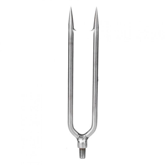 OTVIAP Fine Workmanship Fishing Spear, Small and Hard Stainless Steel Fishing Gig, Universal Matching Compact for River Stream