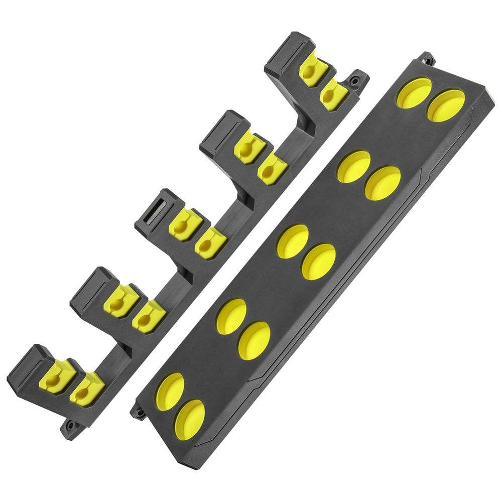 Famure Fishing Rod Racks|Fishing Rod Holders Fishing Accessories|Wall Mounted Fishing Rod Rack,Store 10 Rods or Fishing Rod Combos Great Fishing Pole Holder and Rack