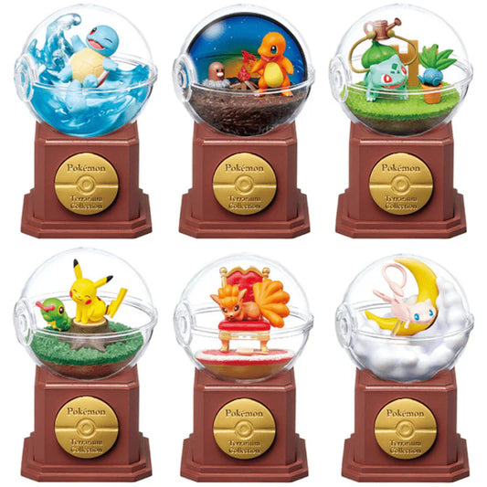 RE-MENT Pokemon Terrarium Collection Vol. 10 6 Pcs Box