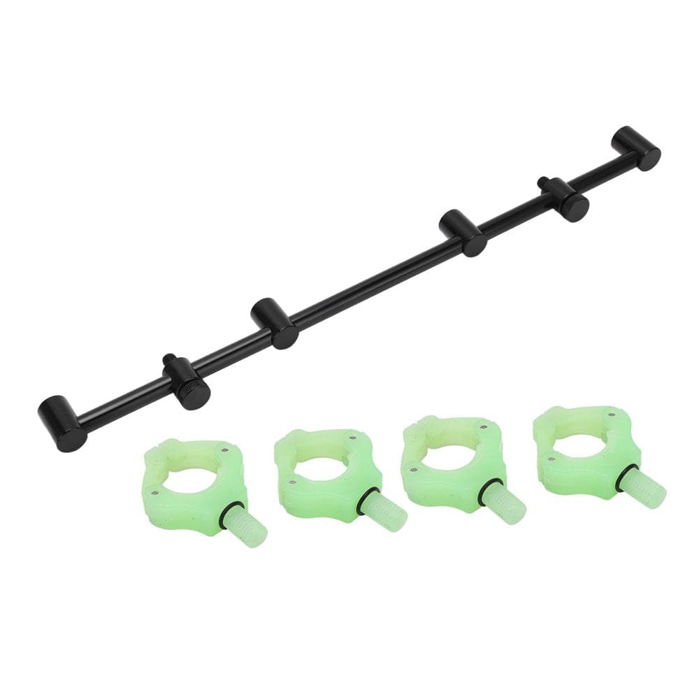 Magnetic Bracket Head, Fishing Rod Holder Fishing Tool Accessories Universal Thread Design Convenient for Fishing Rod 2 Head 30Cm / 11.8In Bracket + 2X Bracket Head