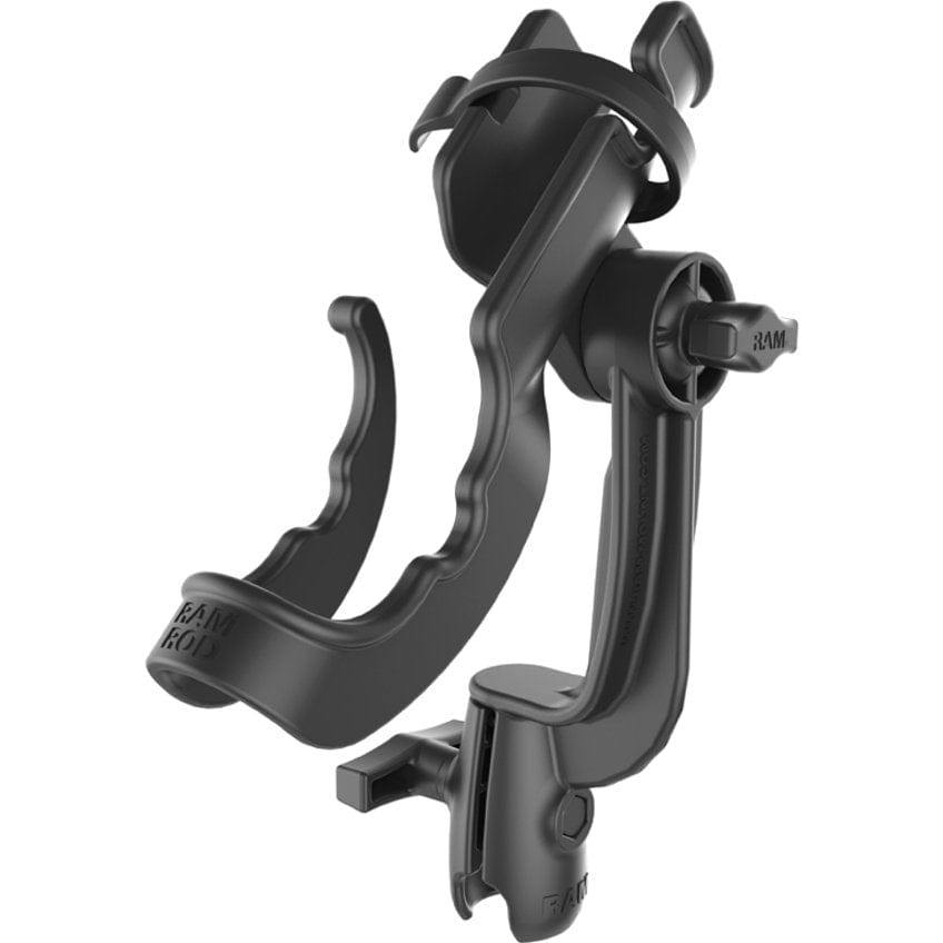 RAM Mounts (RAM-114-RBNBU) Ram-Rod 2000 Fishing Rod Holder with Ram-Rod Revolution Ratchet/Socket System (No Base)