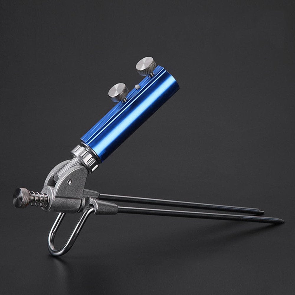 Rotatable Bank Fishing Er, Ground Fishing Pole Holders, Reinforced Stream River Beach Fish Rod Support Stand Accessories Red