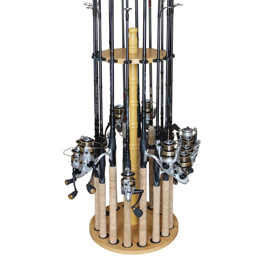 Rush Creek Creations round 16 Fishing Rod Rack