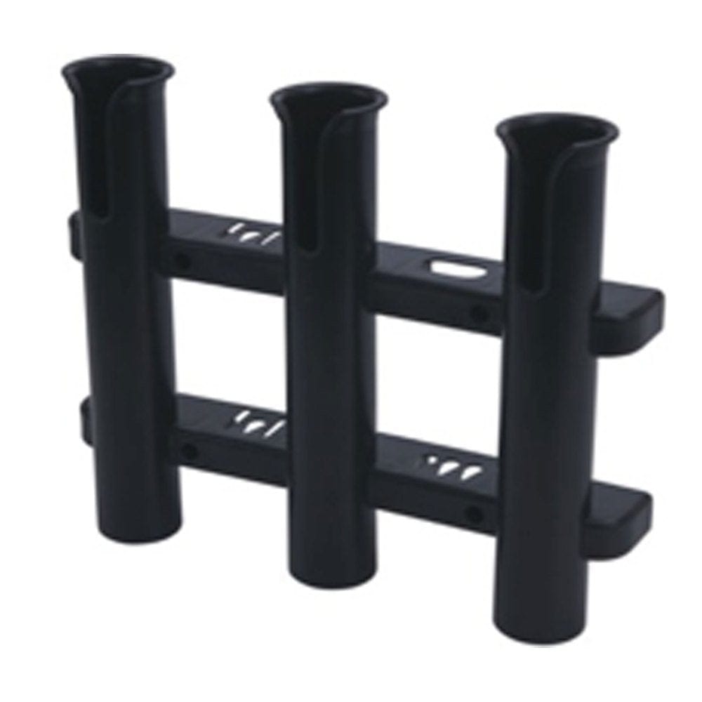 Sea-Dog Line 325039-1 Three-Pole Side Mount Rod Holder - Black