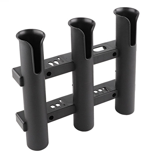Tebru Fishing Vertical 3 Link Rod Holder Organizer Pole Tube Rack Sailboat Marine Accessory,Fishing Rod Holder, Fishing Rod Support