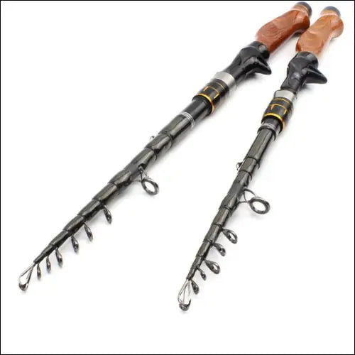 Telescopic Spinning + Casting Fishing Rods